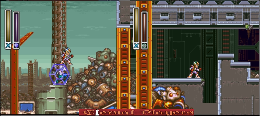 [Análise Retro Game] - Mega Man X2 - SNES Robot-junkyard-secrets
