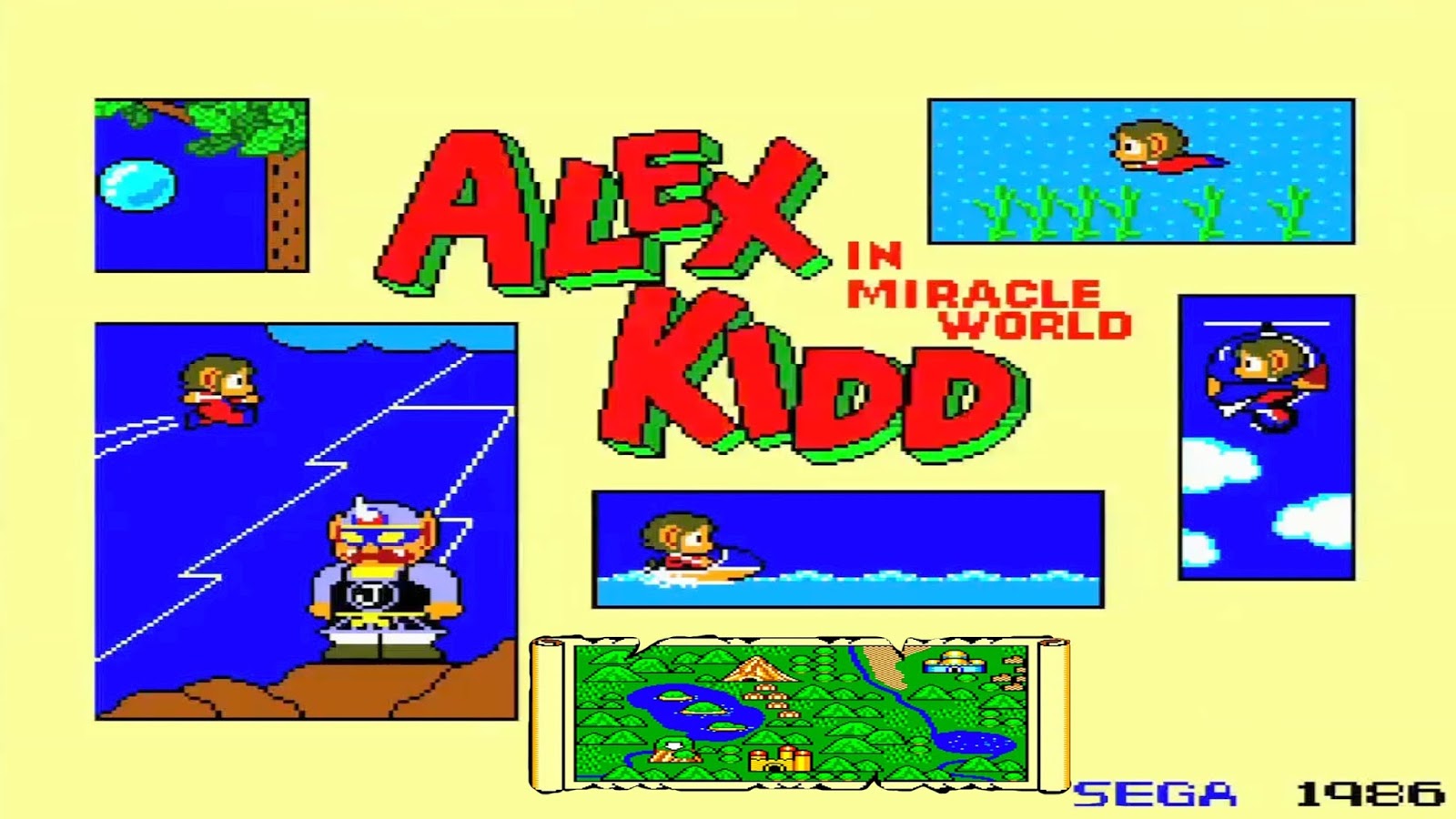 Master System – Alex Kidd in Miracle World – Análise / Dicas ...